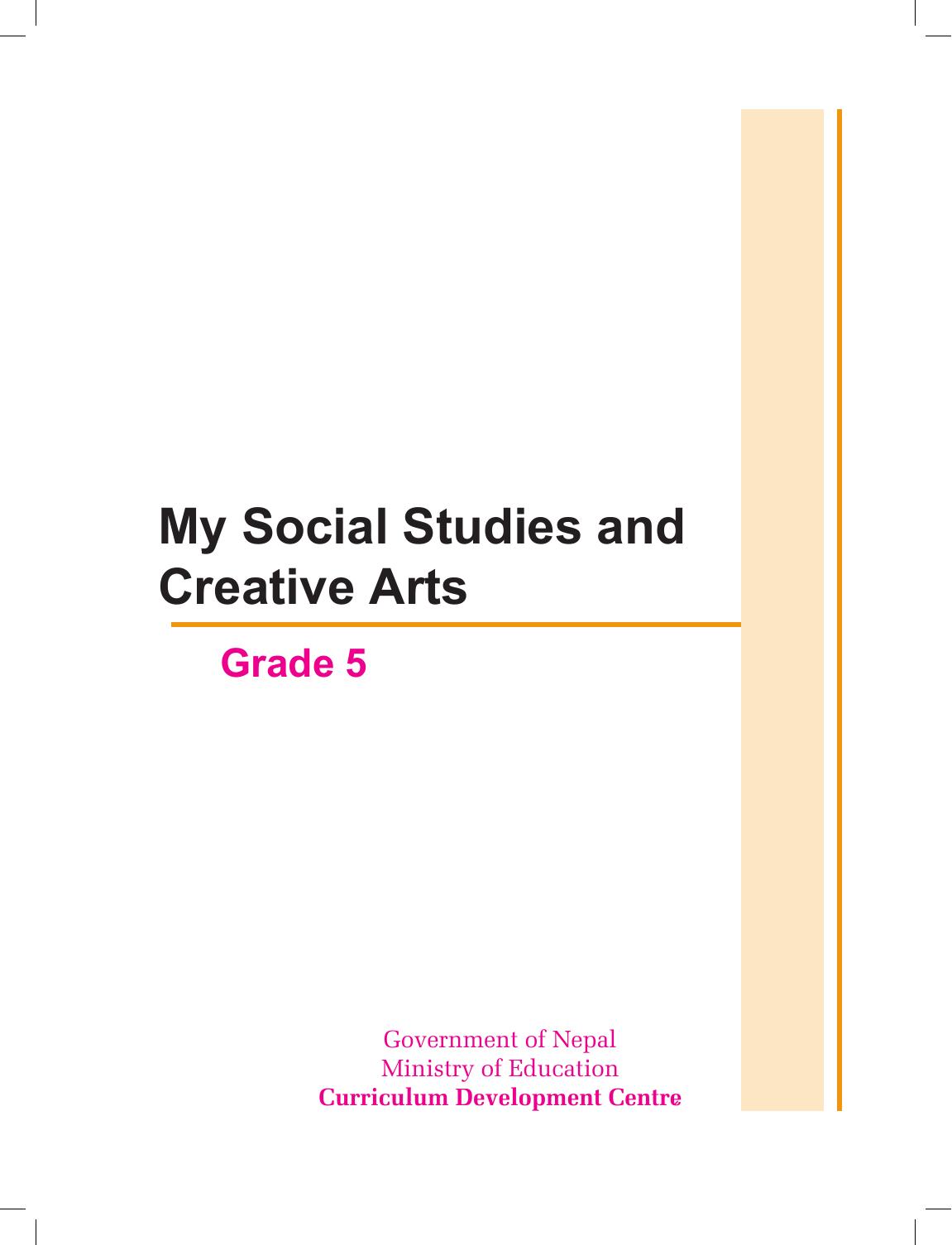 CDC 2017 - My Social Studies and Creative Arts Grade 5